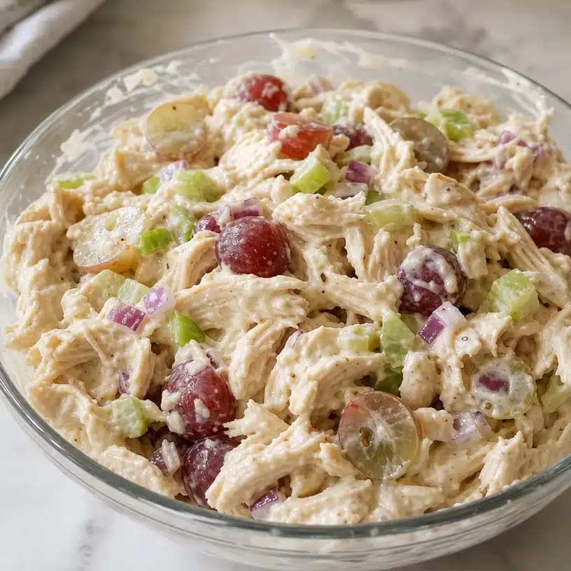 Delightful Chicken Salad with Grapes: A Refreshing Recipe 2 Chicken Salad with Grapes